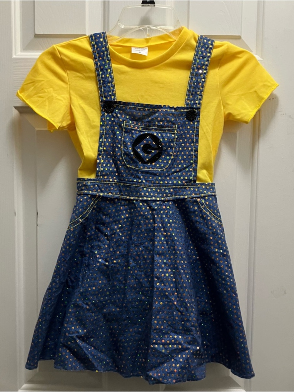 Universal Studios Minions Bling Dress Costume CHILD  Size - Medium